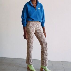 Paloma Wool Shakur block paisley pattern pants